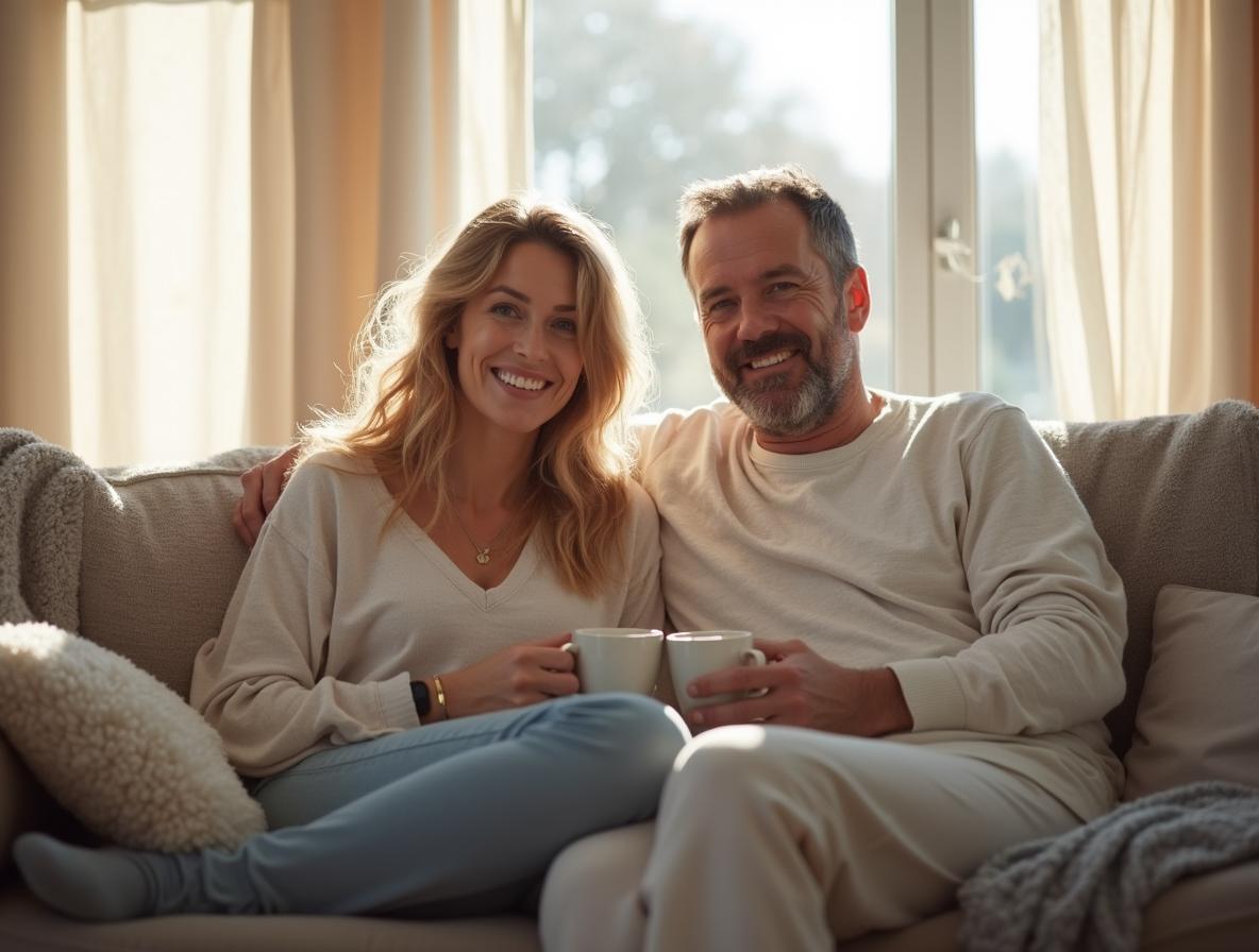 Mensen en sfeer, passend bij het comfort en de betrouwbaarheid van de Evopell.